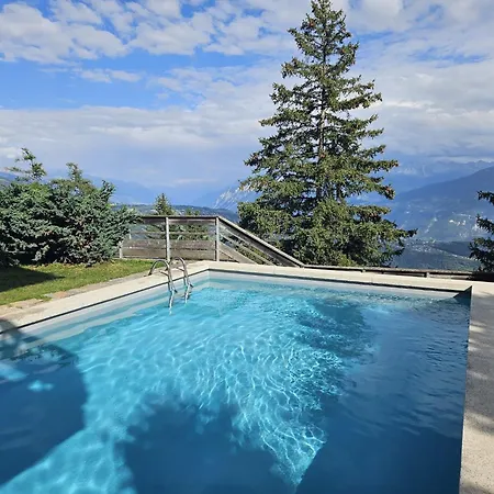 Vue 180 - Au Pied Des Pistes - Typique Et Alpin Apartman