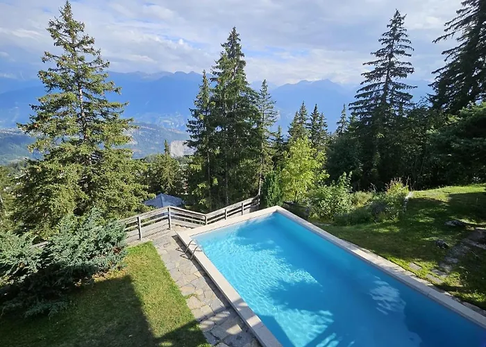 Vue 180 - Au Pied Des Pistes - Typique Et Alpin *